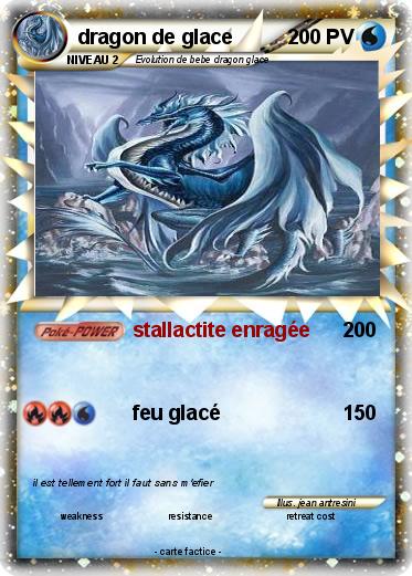 Pokemon dragon de glace