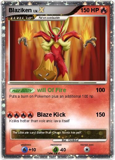 Pokemon Blaziken