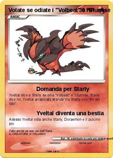Pokemon Votate se odiate i "Volbeat" e "Illumise