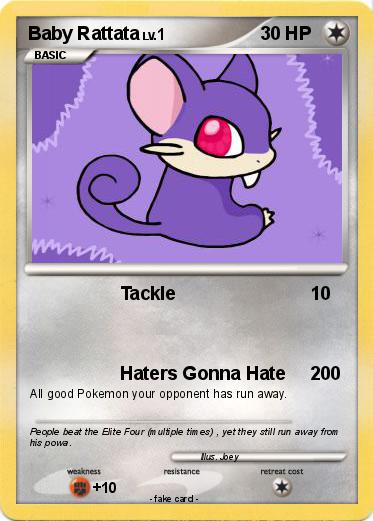 Pokemon Baby Rattata