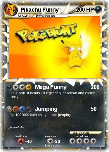 Pokemon Pikachu Funny