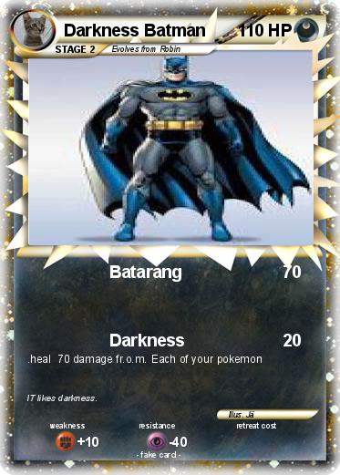 Pokemon Darkness Batman