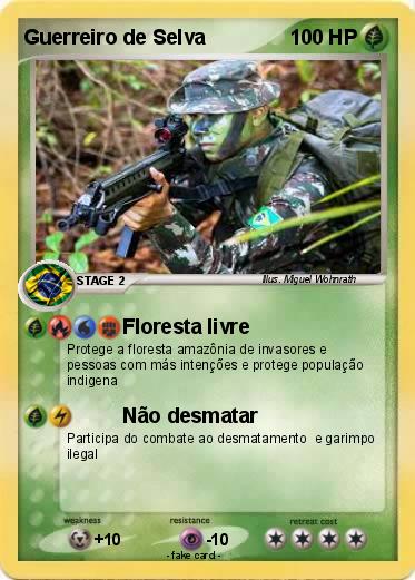 Pokemon Guerreiro de Selva