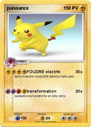 Pokemon puissance