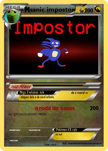 Pokemon sanic impostor