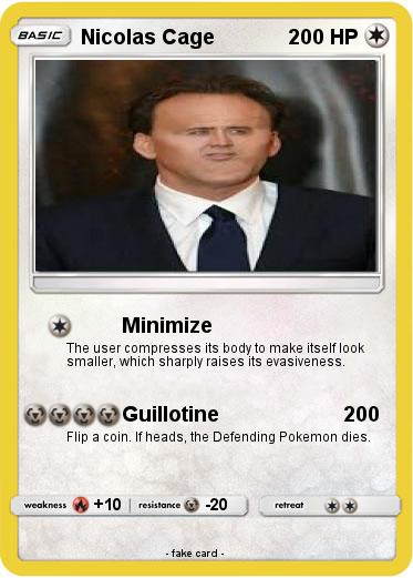 Pokemon Nicolas Cage