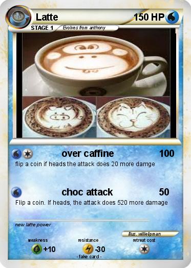 Pokemon Latte