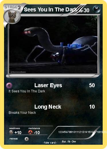 Pokemon Sees You In The Dark