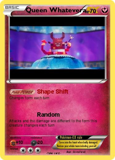 Pokemon Queen Whatevera