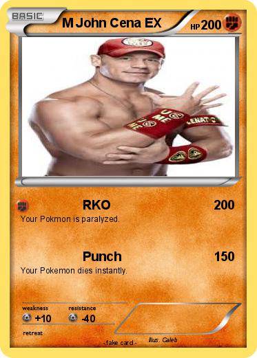 Pokemon M John Cena EX