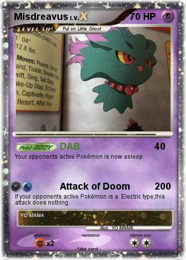 Pokemon Misdreavus