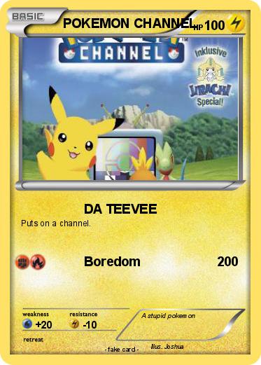 Pokemon POKEMON CHANNEL