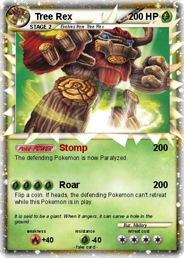 Pokemon Tree Rex