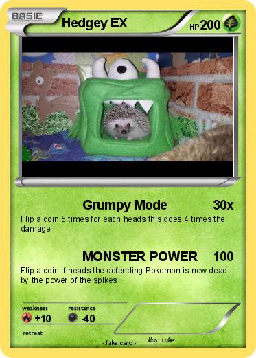 Pokemon Hedgey EX
