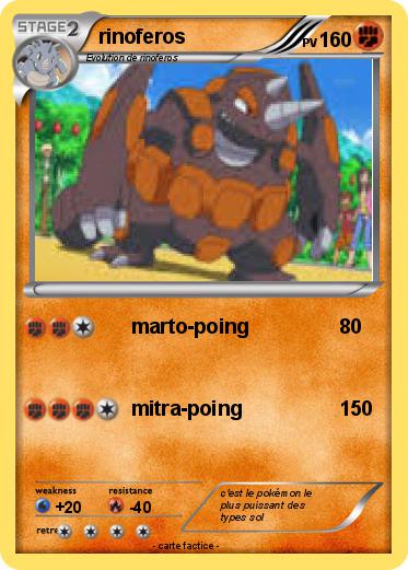 Pokemon rinoferos