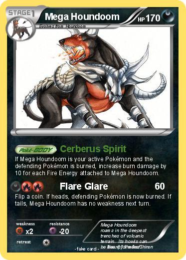Pokemon Mega Houndoom