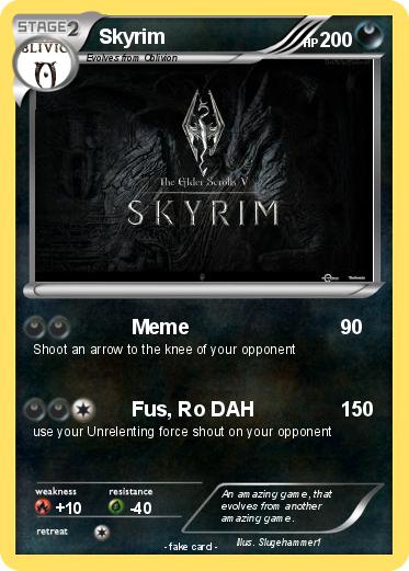 Pokemon Skyrim