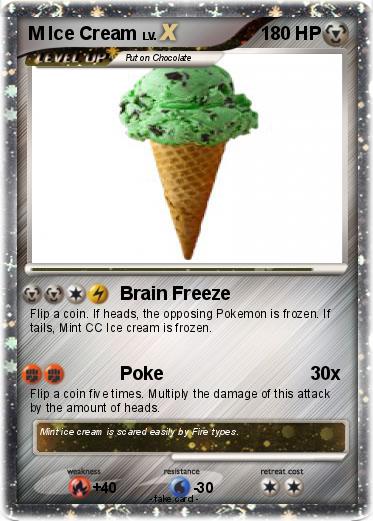Pokemon M Ice Cream