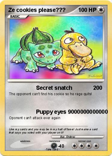 Pokemon Ze cookies please???