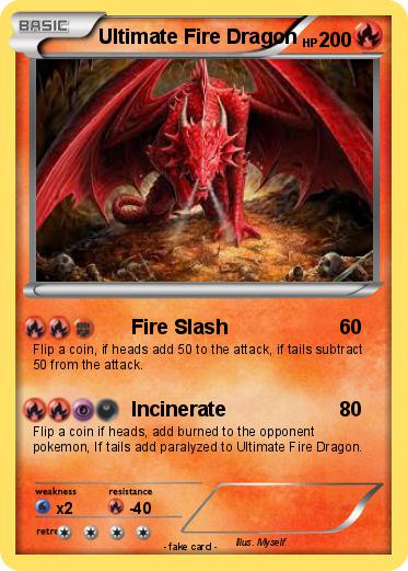 Pokemon Ultimate Fire Dragon