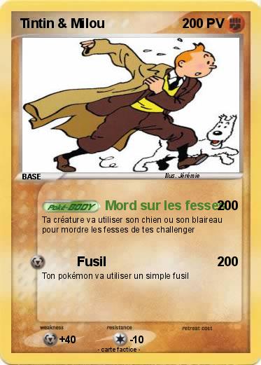 Pokemon Tintin & Milou