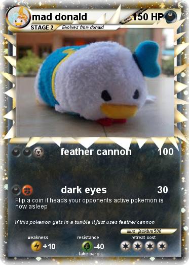 Pokemon mad donald