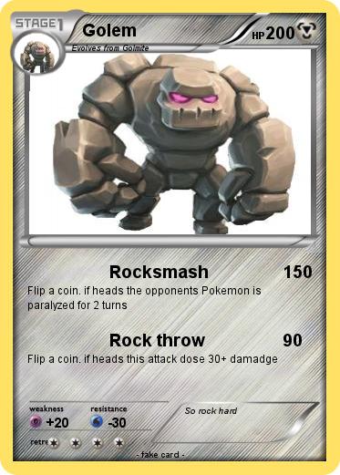 Pokemon Golem
