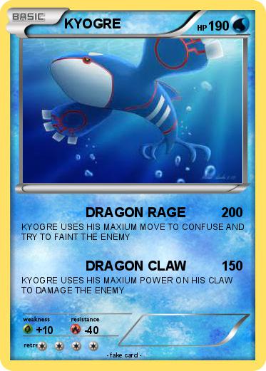 Pokemon KYOGRE