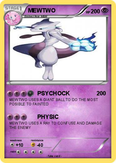 Pokemon MEWTWO