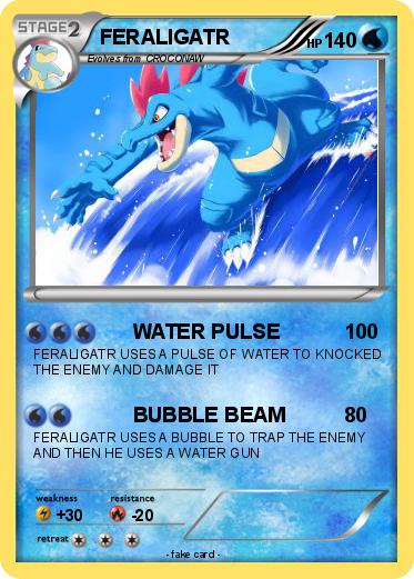 Pokemon FERALIGATR