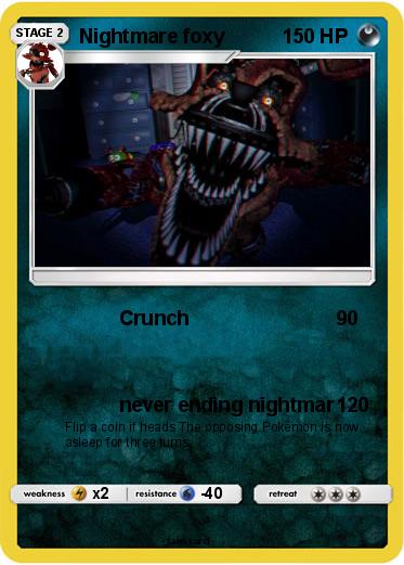 Pokemon Nightmare foxy