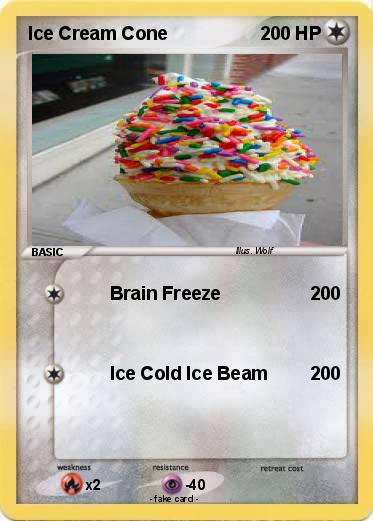 Pokemon Ice Cream Cone