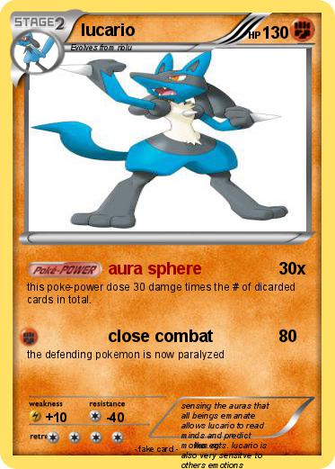 Pokemon lucario