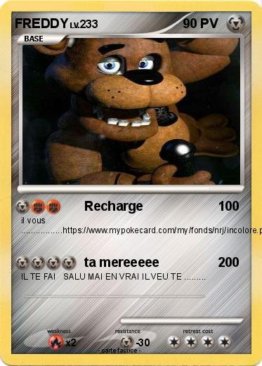 Pokemon FREDDY