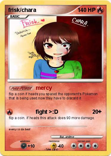 Pokemon frisk/chara
