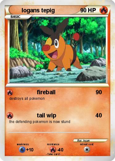 Pokemon logans tepig
