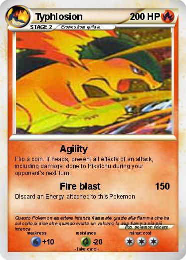 Pokemon Typhlosion