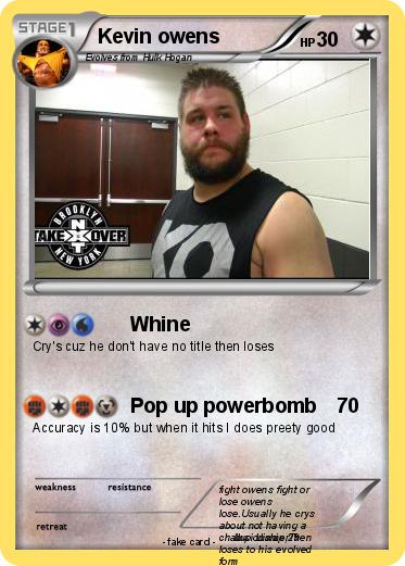 Pokemon Kevin owens