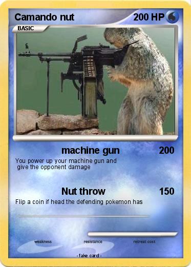 Pokemon Camando nut