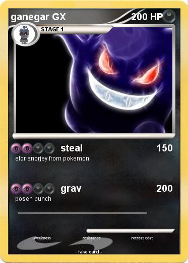 Pokemon ganegar GX