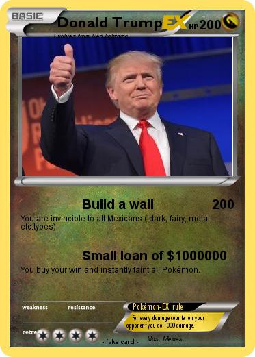Pokemon Donald Trump