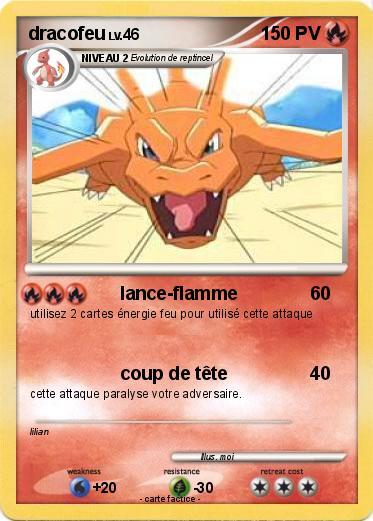 Pokemon dracofeu