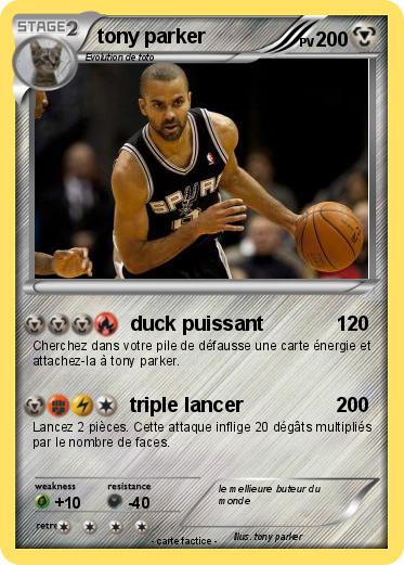 Pokemon tony parker