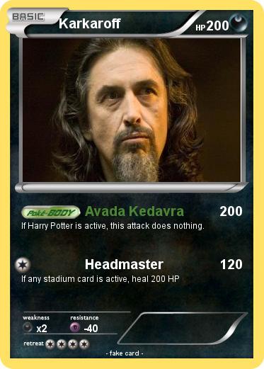 Pokemon Karkaroff