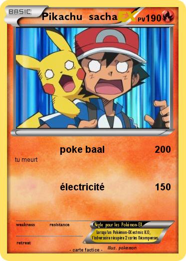 Pokemon Pikachu  sacha