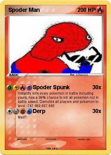 Pokemon Spoder Man