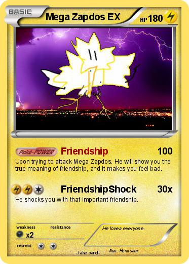 Pokemon Mega Zapdos EX
