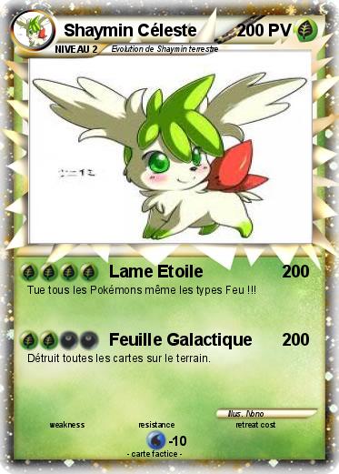 Pokemon Shaymin Céleste