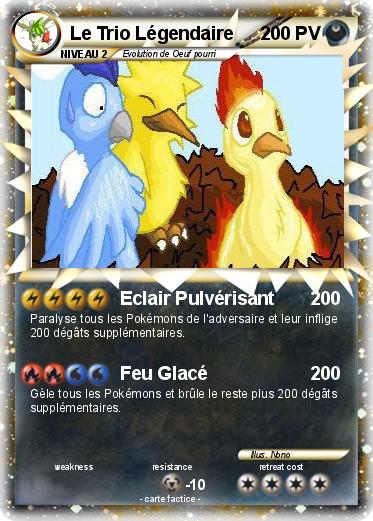 Pokemon Le Trio Légendaire