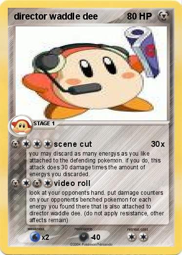 Pokemon director waddle dee